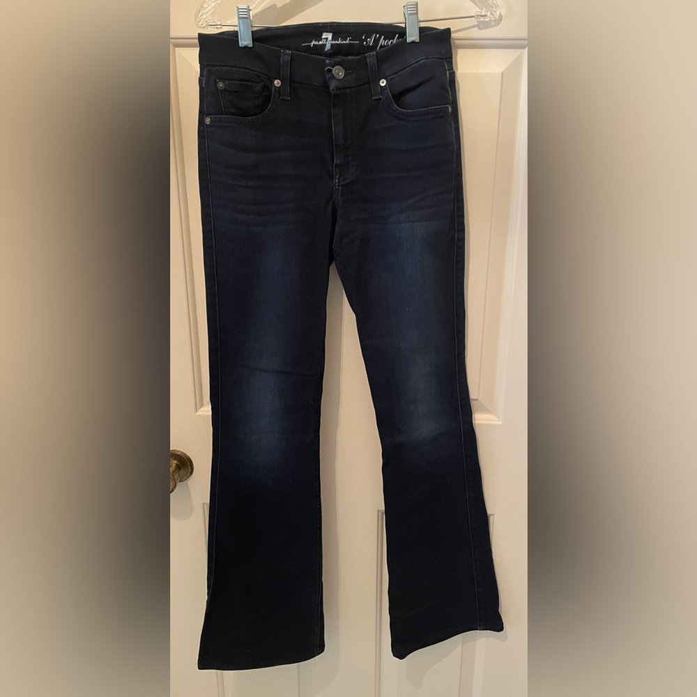 7 for all mankind- A pocket- Size 27-Dark wash Bootcut Jeans